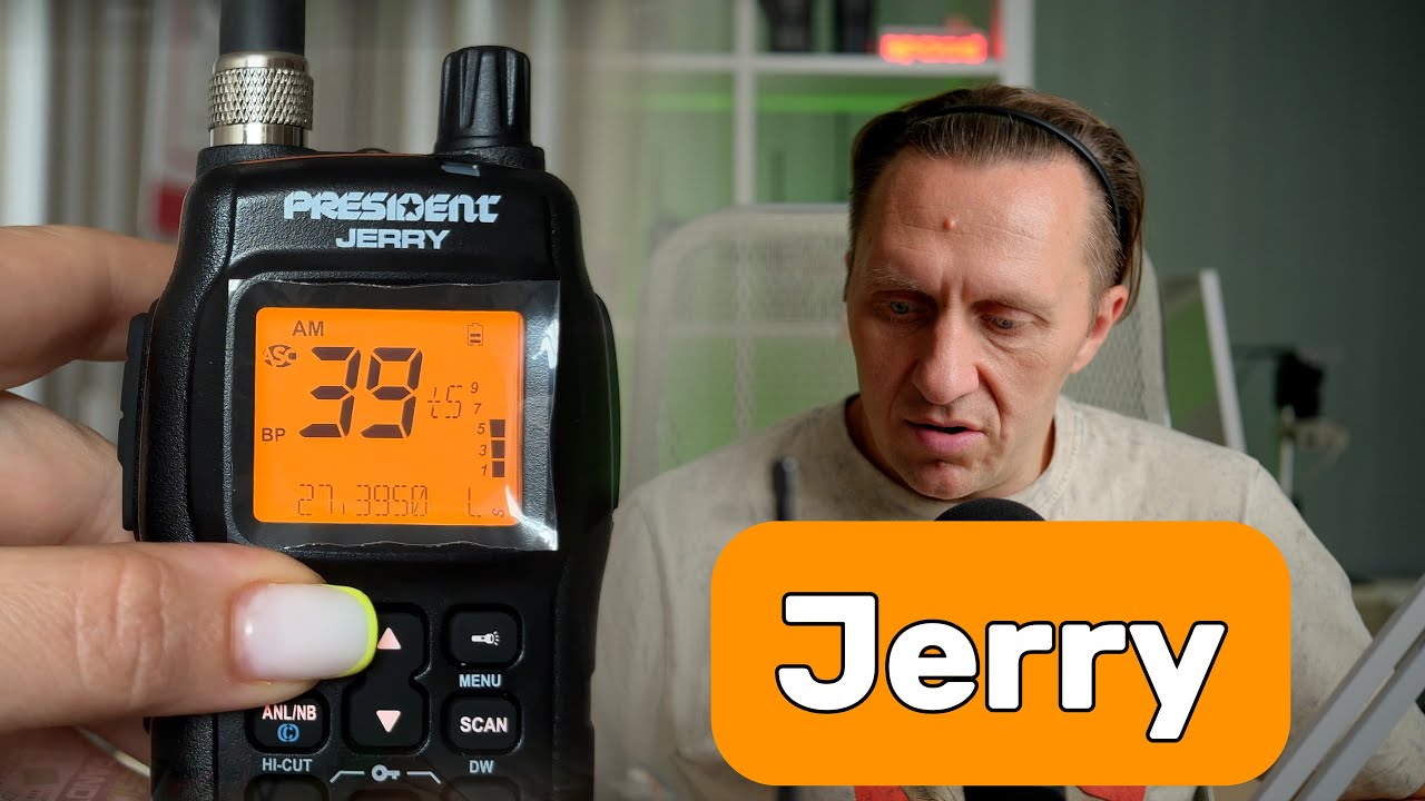 Сиби радиостанция President Jerry. Обзор от Вива-Телеком