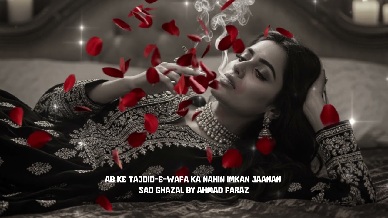 Ab Ke Tajdid-e-Wafa Ka Nahin Imkan Janan – Sad Ghazal by Ahmad Faraz