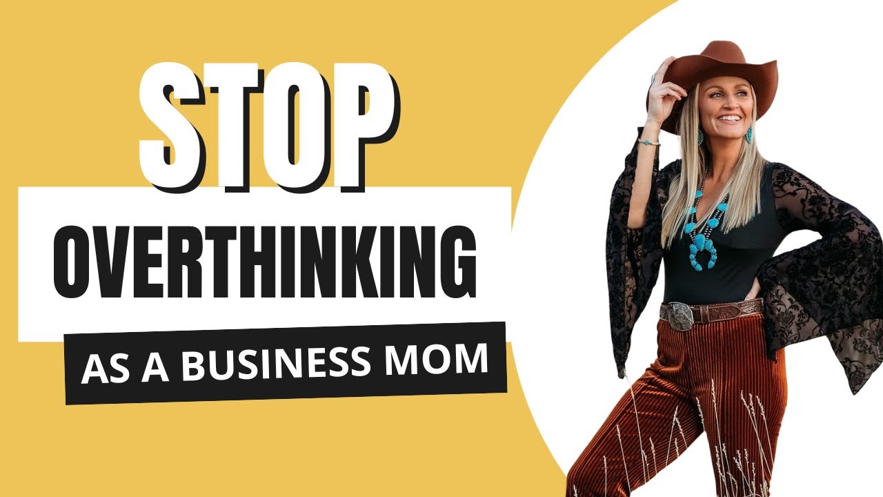 Stop Overthinking in Business as a Mom | How to Lead When You’re Tapped Out | Sales Mama | Sausha
