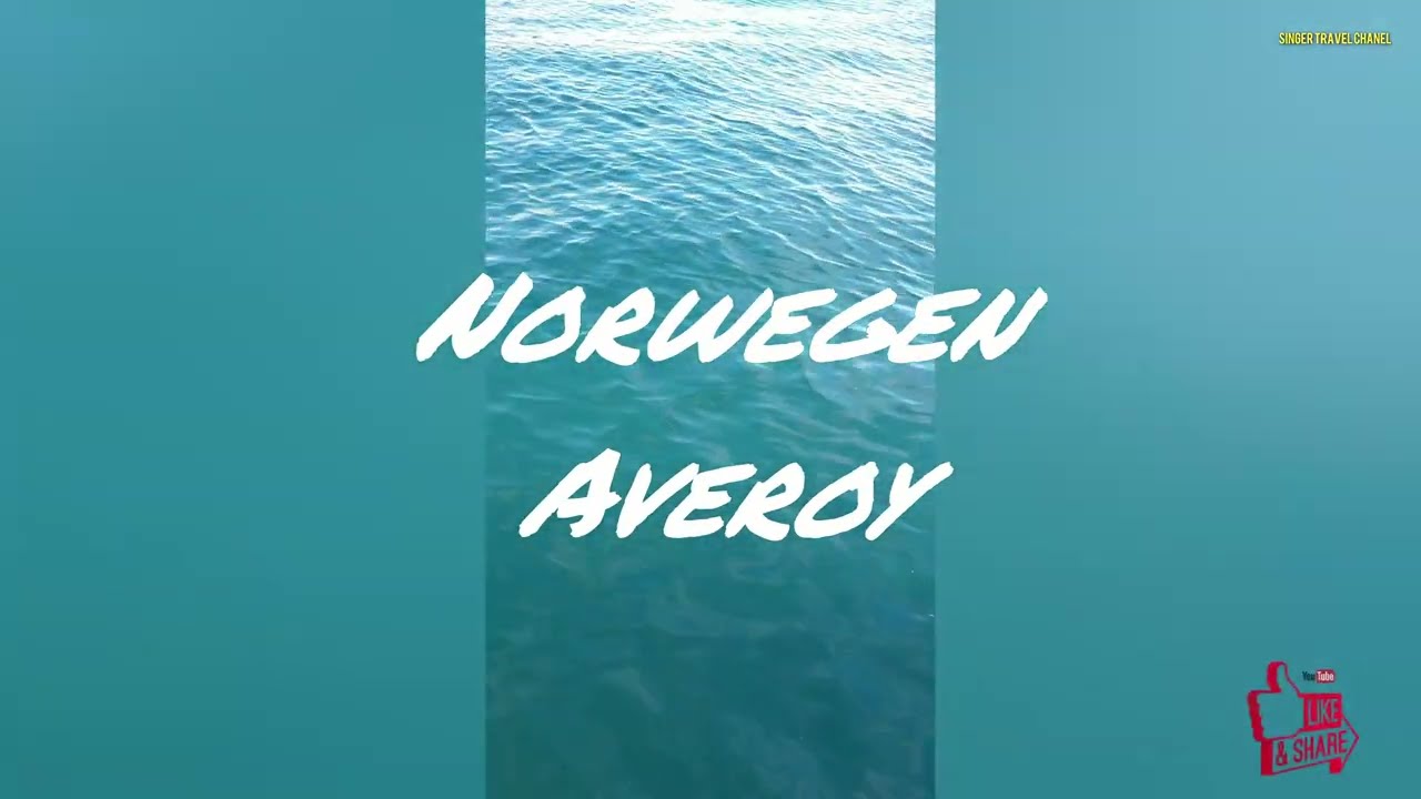 Norwegen angeln Insel Averoy.