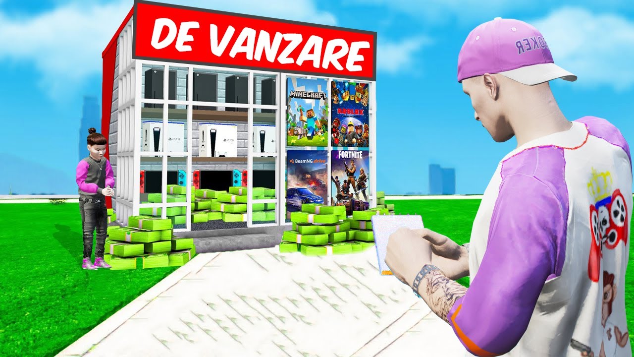 Am VANDUT AFACEREA lui FRATELE meu MIC in GTA 5!