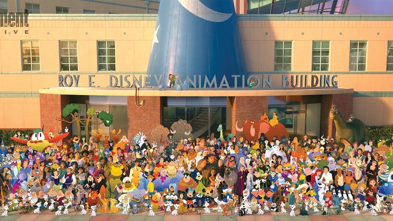 disney 1OO:había una vez un estudio, todos los personajes de disney cantando/ miszh lópez #disney100