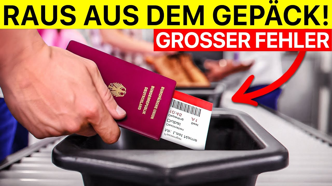 Handgepäck 2025: Diese 12 Fehler kosten dich ein Vermögen!