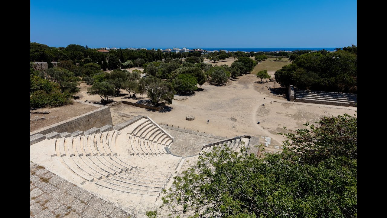 RHODOS - TAG 1 - DIE AKROPOLIS VON RHODOS - 2016 - Deutsch