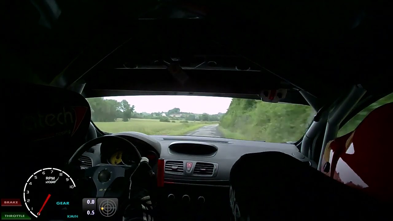 Rallye du Lochois 2024  ES 4 Megane N4 Charles / Rateau