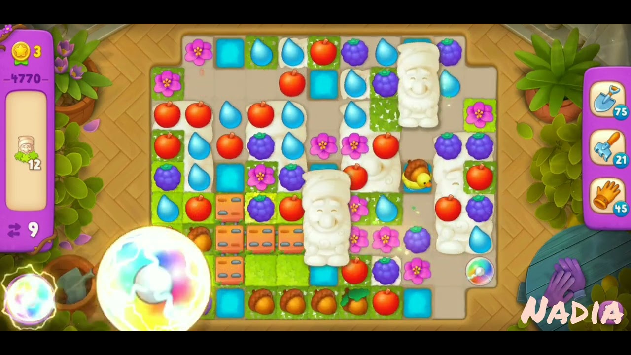Gardenscapes Level 4770. No Boosters used