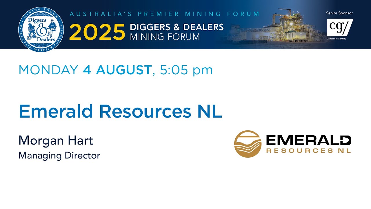 2025 | Emerald Resources NL - Morgan Hart, Managing Director