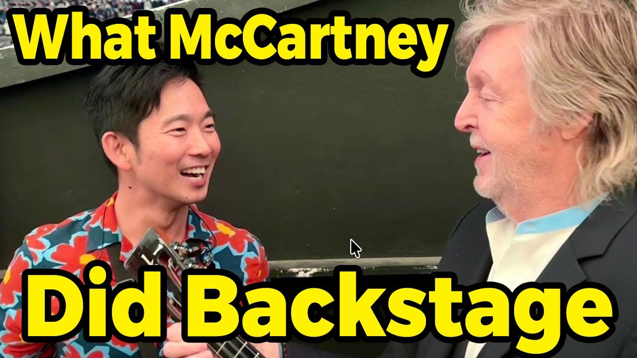 A Young Musician Meets Paul McCartney—and This Happens Backstage