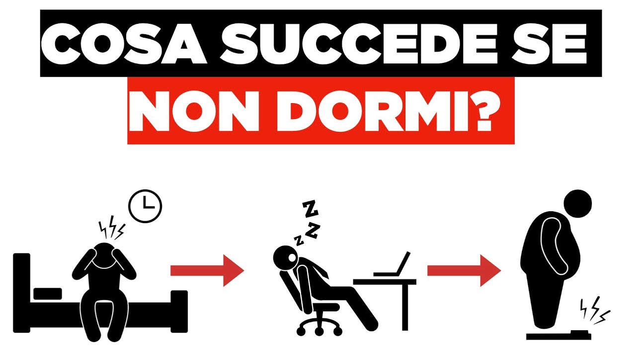Cosa succede se non dormi abbastanza?