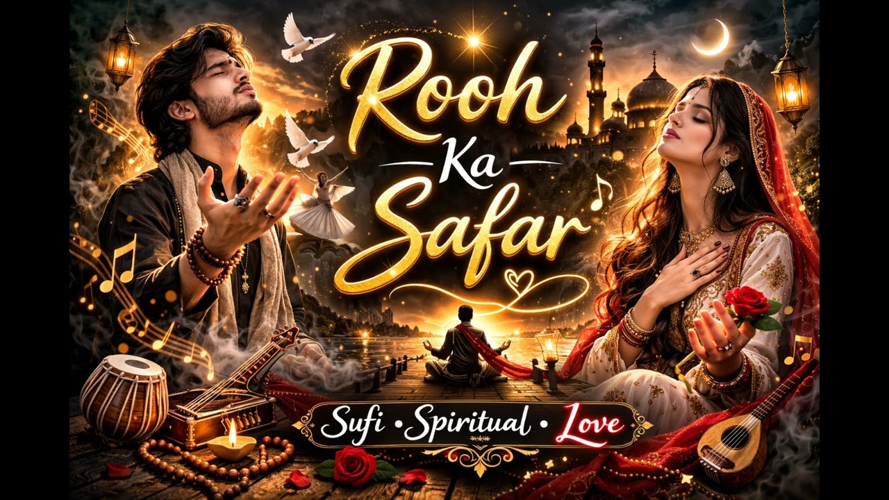 Rooh Ka Safar | Sufi Love Qawwali | Heart Touching Roohani Song | Sufi Pakistani