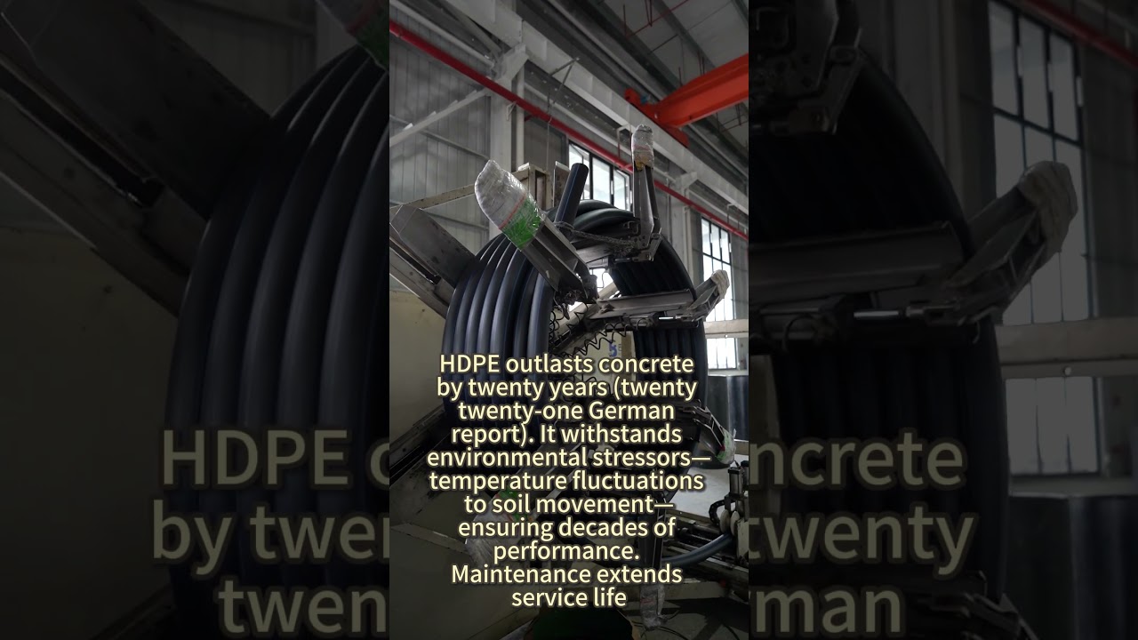 HDPE Pipe Lifespan​ #HDPE #PE100 #Welding #Electrofusion #irrigation