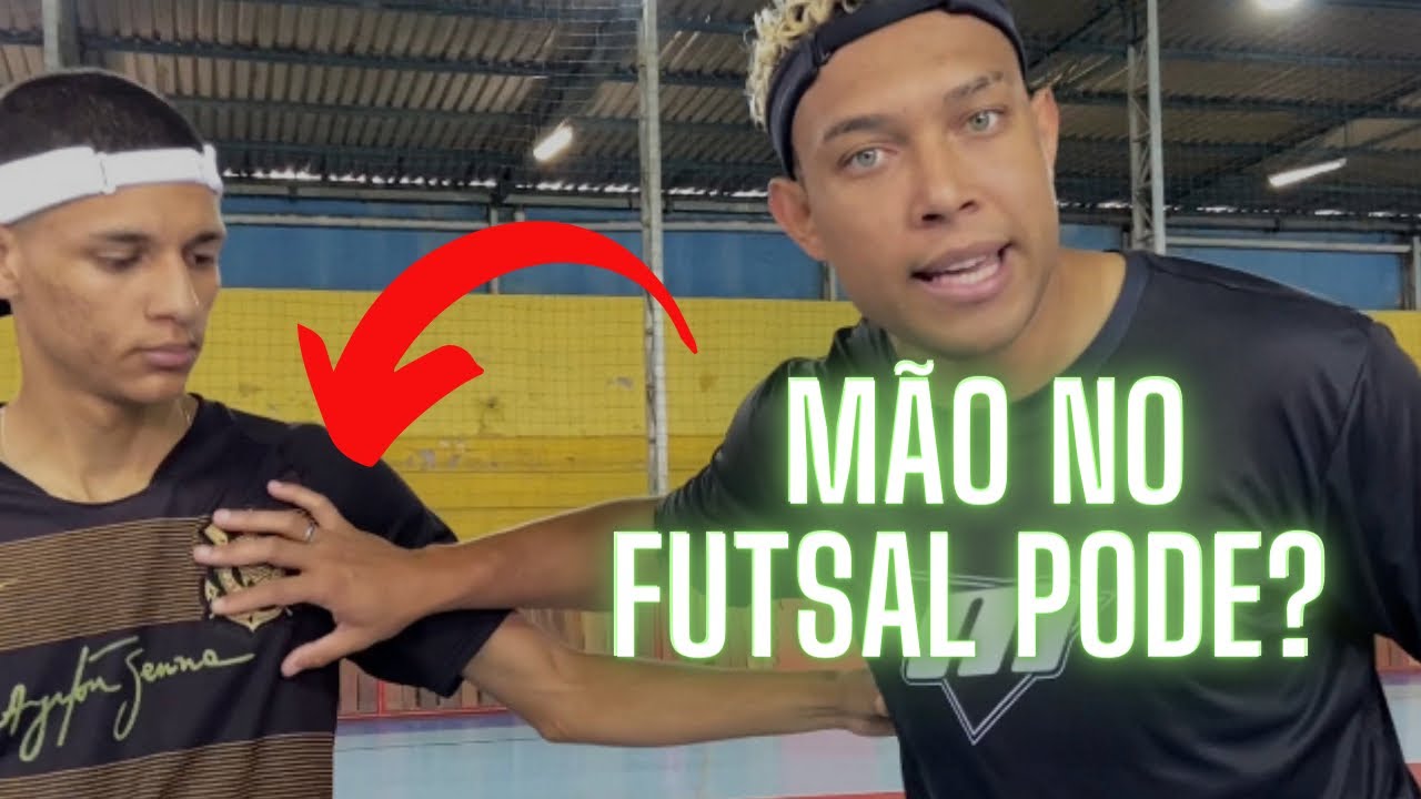 PODE USAR A MÃO NO FUTSAL? #2