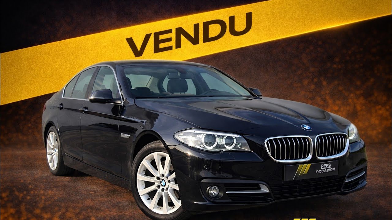 BMW Série 5 518d B47 – Luxe, confort et fiabilité allemande