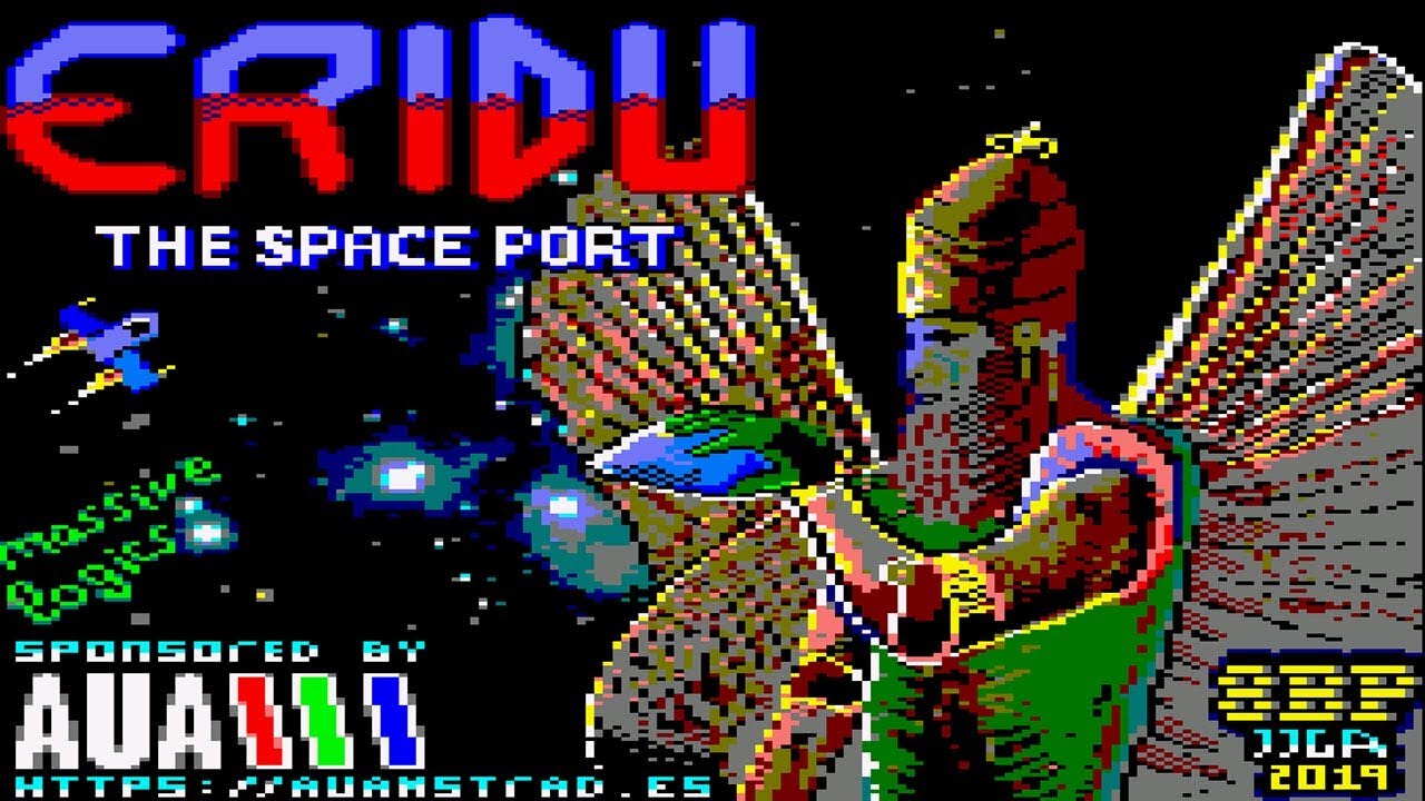 [Amstrad CPC] Eridu The Space Port - Longplay