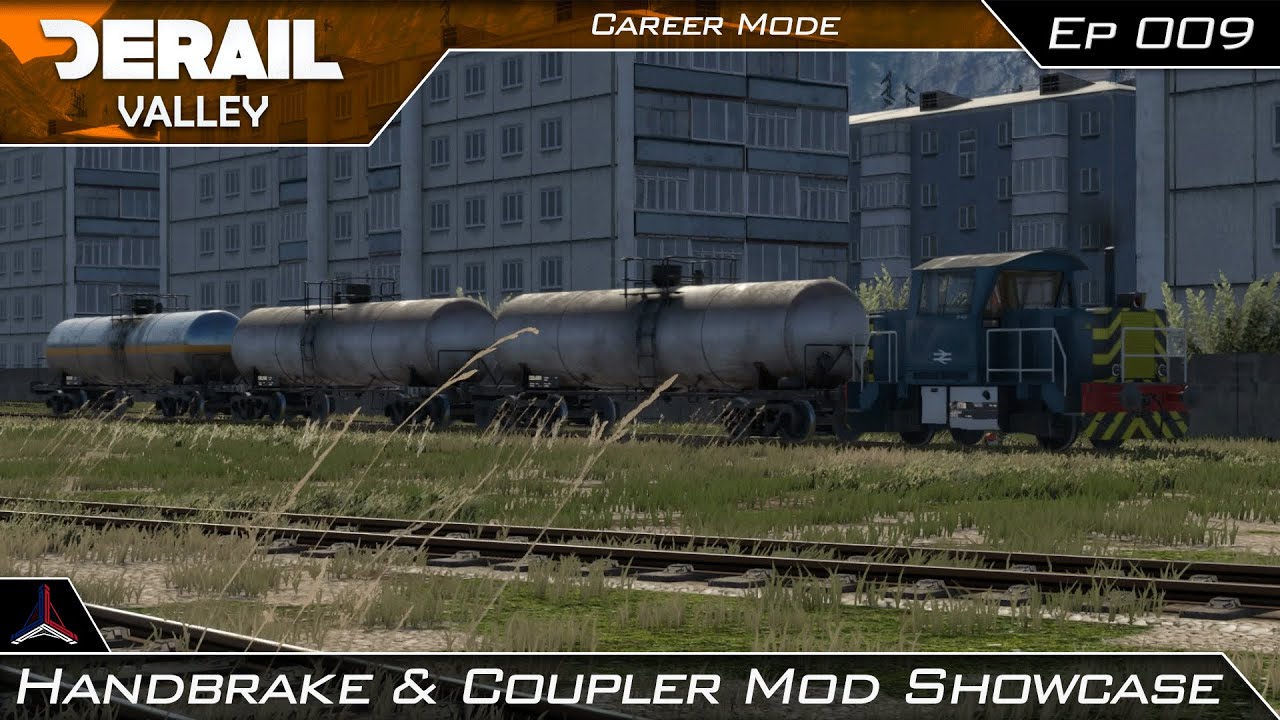 Derail Valley: Overhauled | Handbrake and Coupler Mod Showcase | #009