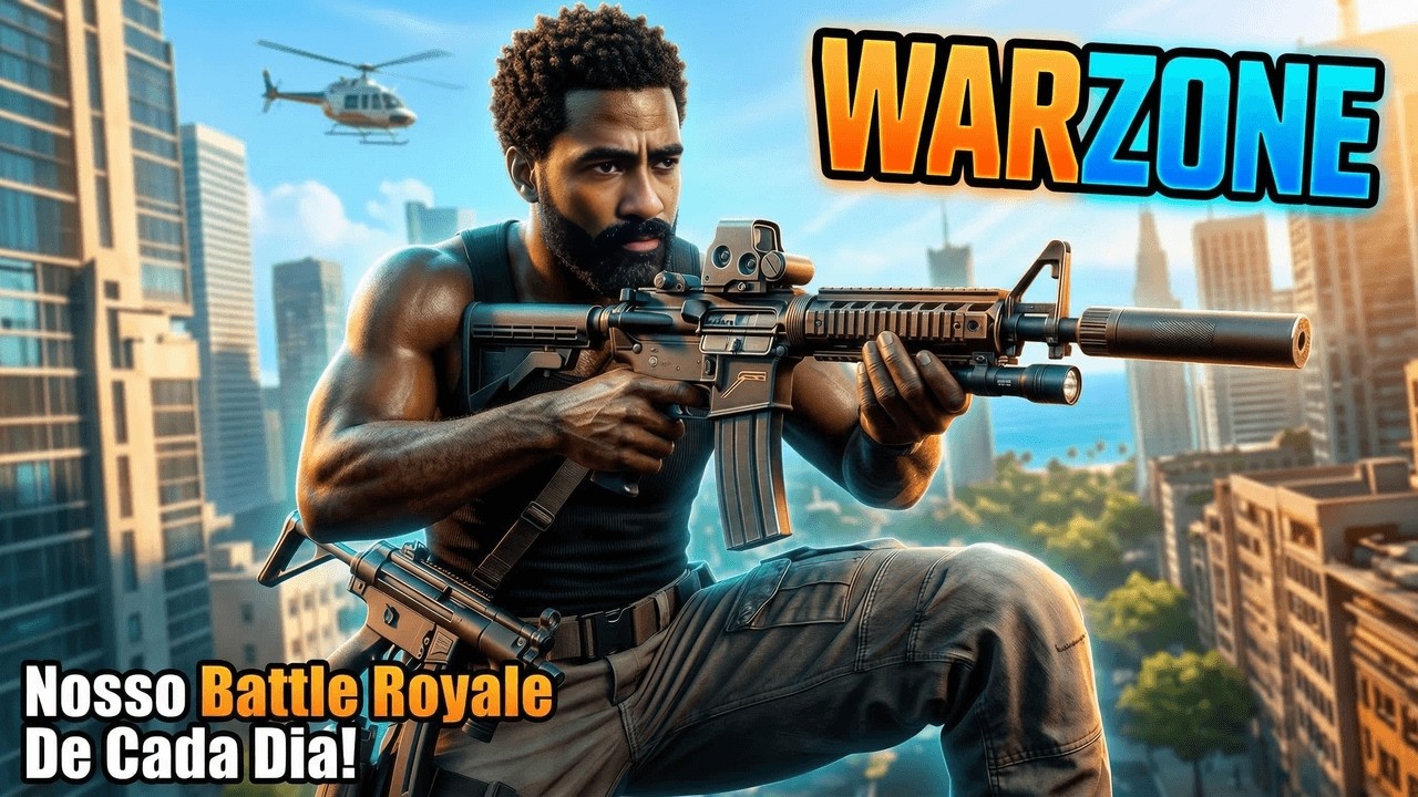 RTX 5080 WARZONE CUSPINDO FPS EM 4K: BLACK OPS ROYALE! #4