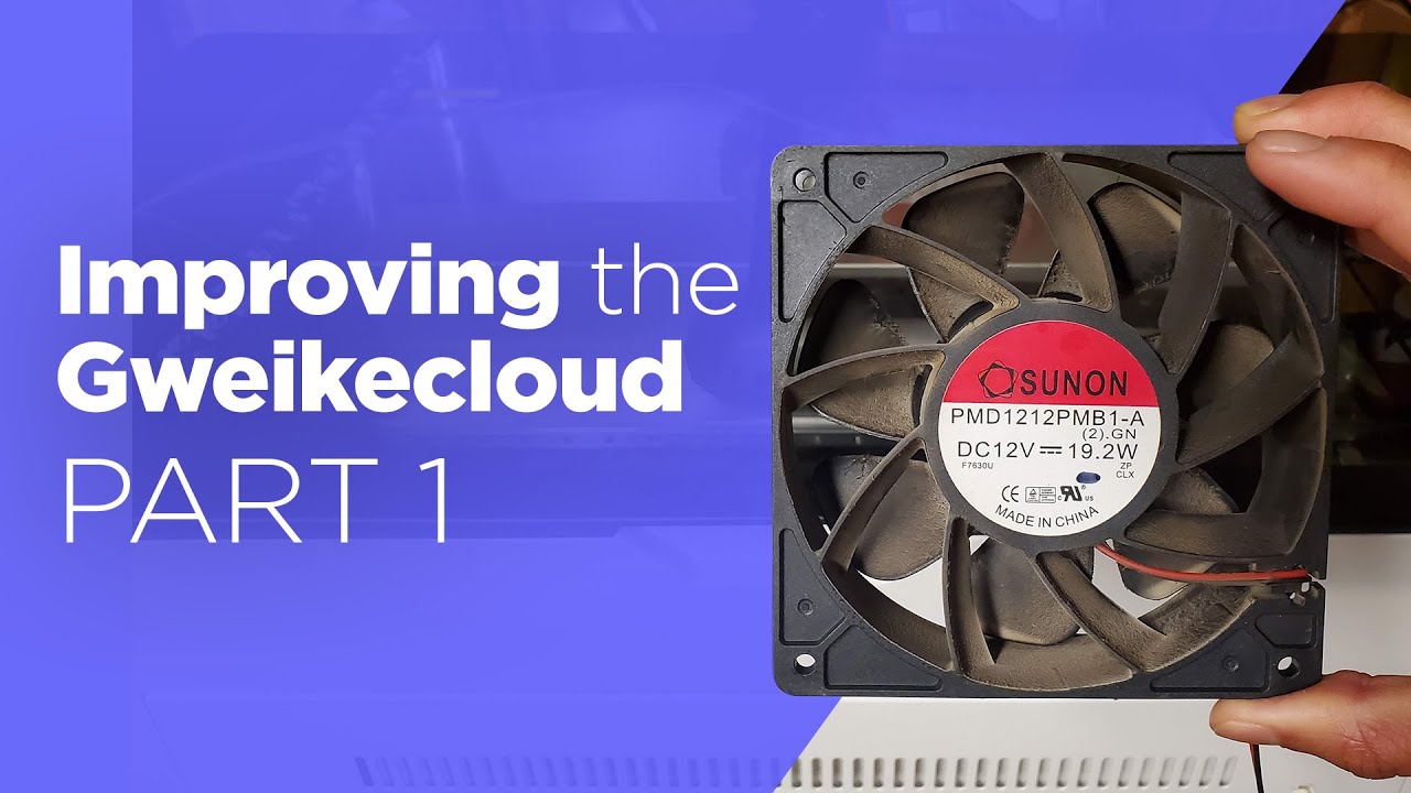 Part 1: Improving the Gweikecloud - Internal fan removal