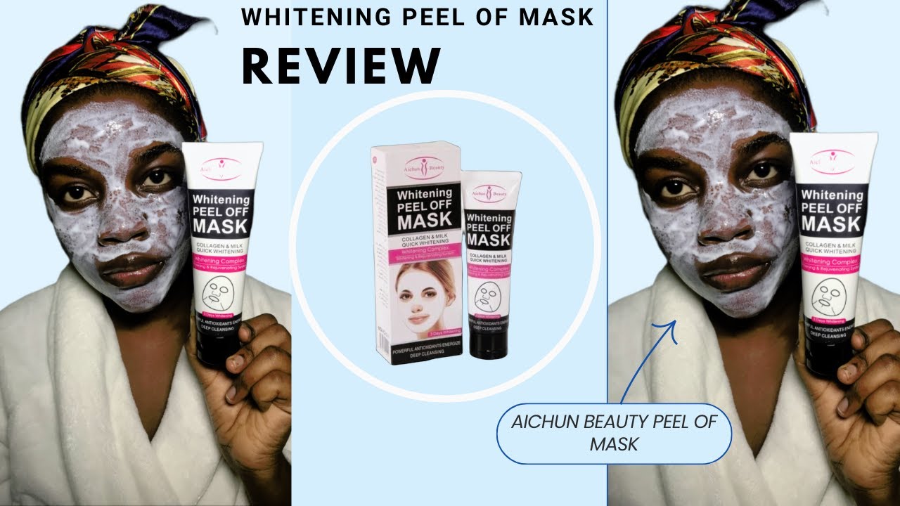 AICHUN BEAUTY WHITENING PEEL OFF MASK: UNBOXING/REVIEW