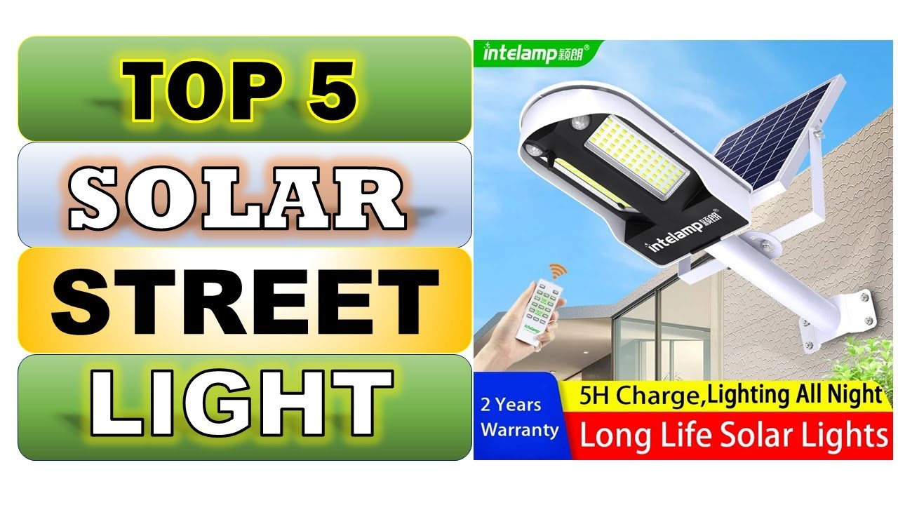 Top 5 Best Solar Street Light in 2026 || From Aliexpress