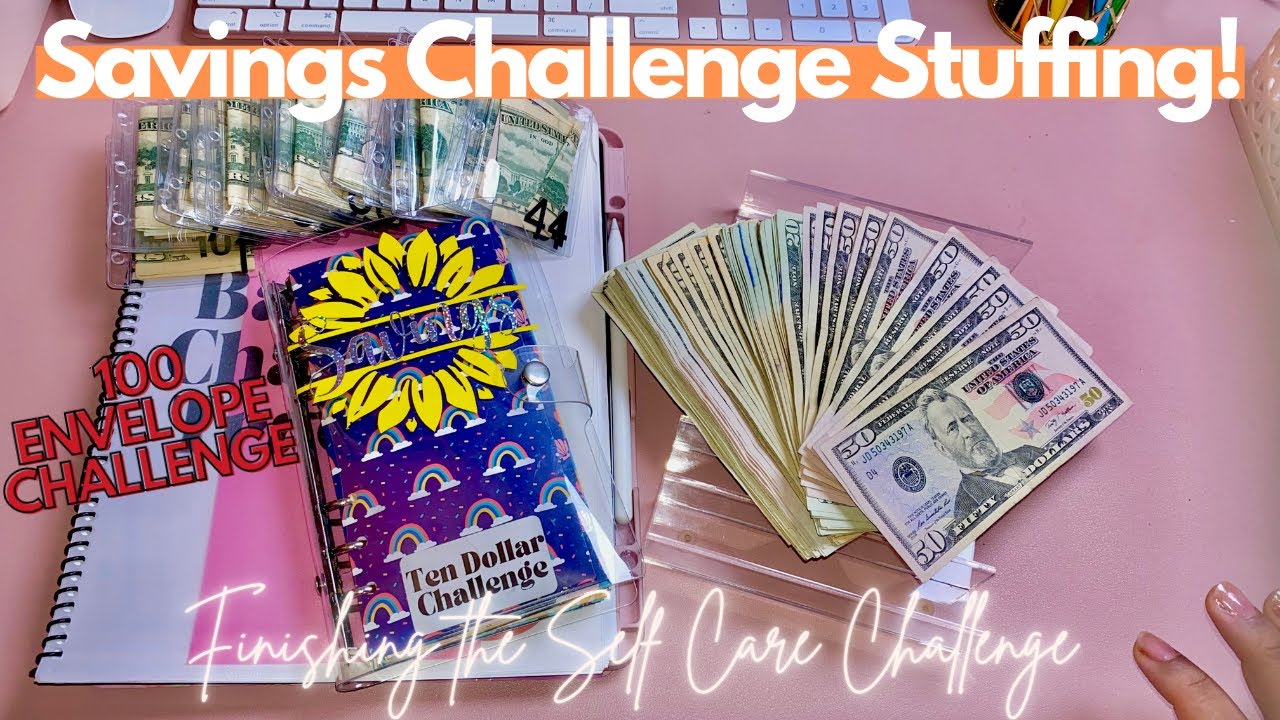 Cash Stuffing Savings Challenge | Over $20,000 in Challenges|OhmyfroBudgets