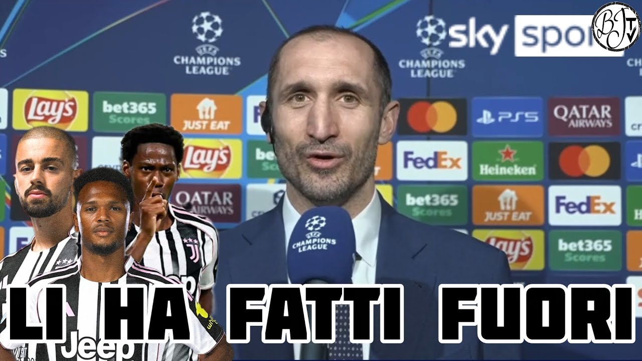 Chiellini ha perso la pazienza | Juventus promossi e bocciati
