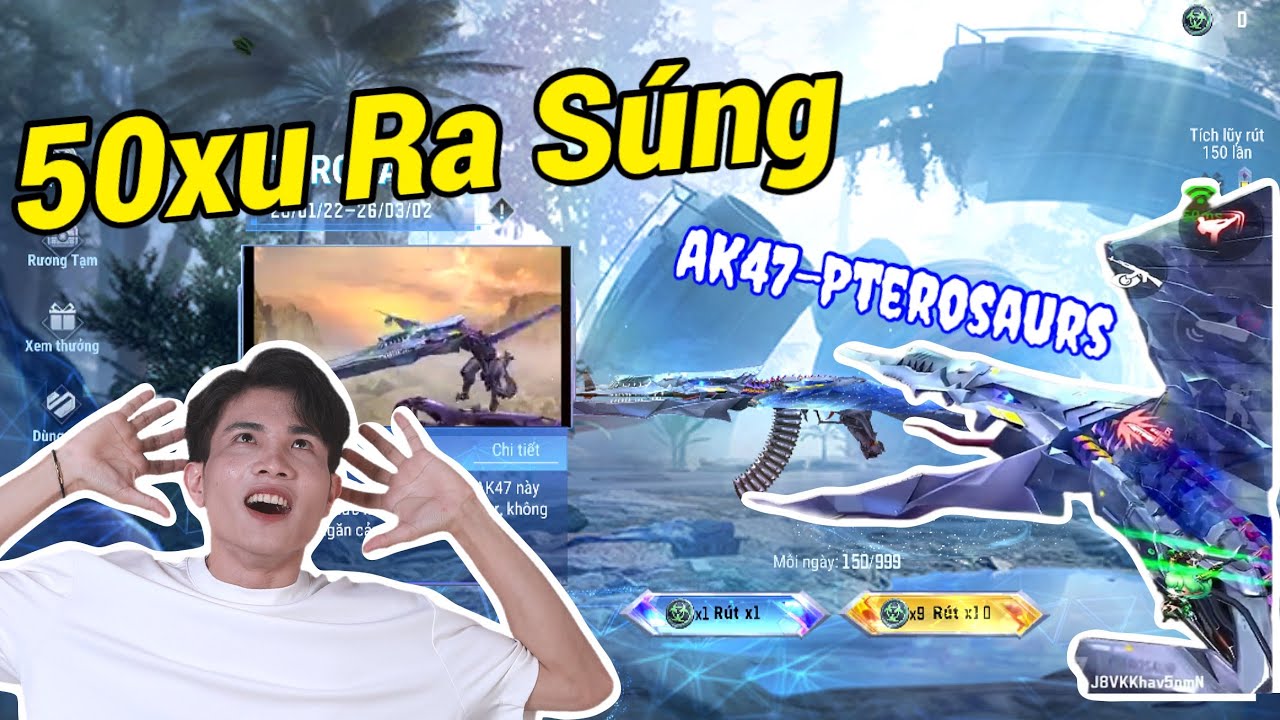 CF LEGENDS | Đập 2m5 Lấy Full SET AK47-Pterosaurs - Đẹp Kinh Khủng 😍