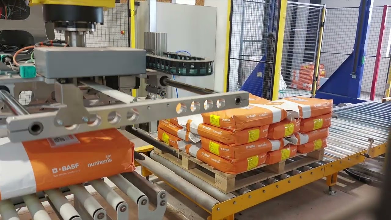 Automata Zsákoló Robotos Palettázó Rendszer