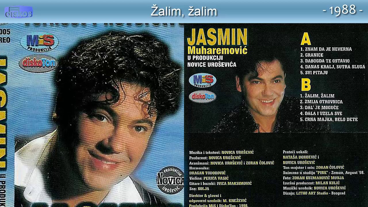 Jasmin Muharemovic - Zalim, zalim - (Audio 1998)