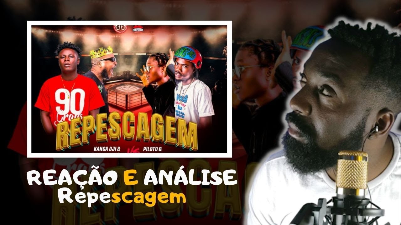 Análise e Reação - Kanga Dji & Dário Invencível VS Piloto & Deus Louco | REPESCAGEM | T12 - #RRPL