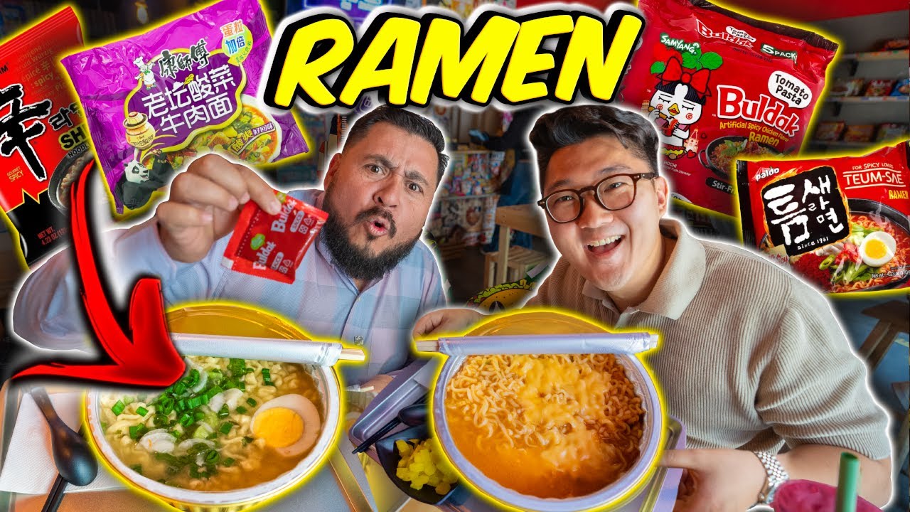 RESTAURANTE de RAMEN INSTANTÁNEO a tu gusto