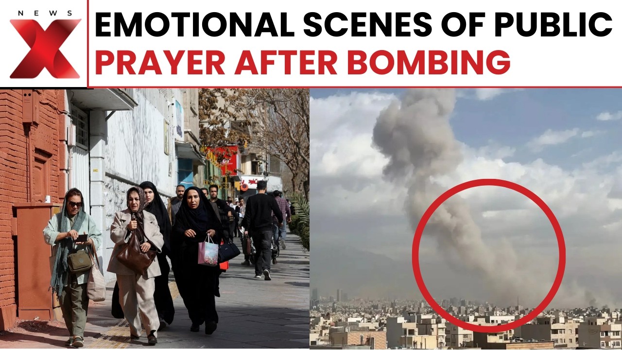 Tehran in chaos—watch residents sift rubble after Israel’s massive air assault today!
