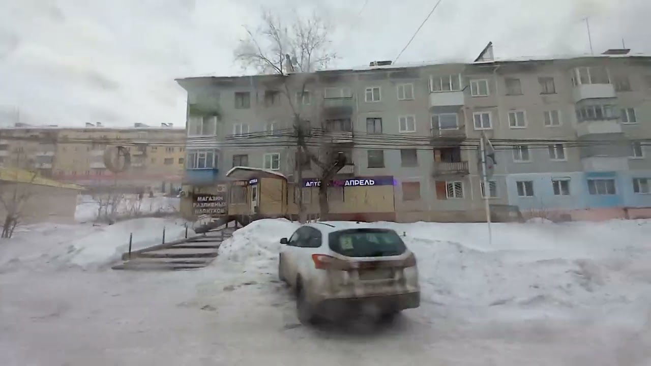 Катаюсь на ПАЗике по посёлку Черемухово 🐎