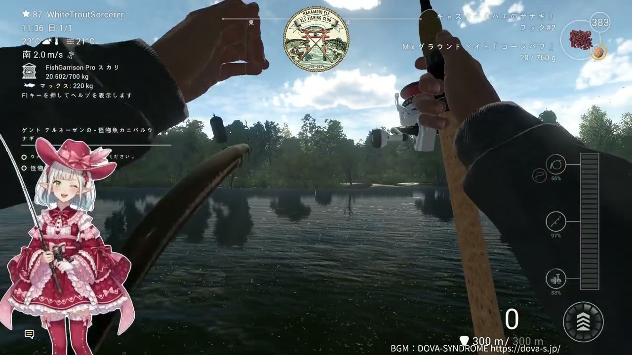 [Fishing Planet] 0055_20260205 🎣手持ちフィーダーの練習しながら✨おっきなブリーム🐟を釣りたいエルフ🧝の配信です＠🎣ドニプロ川！