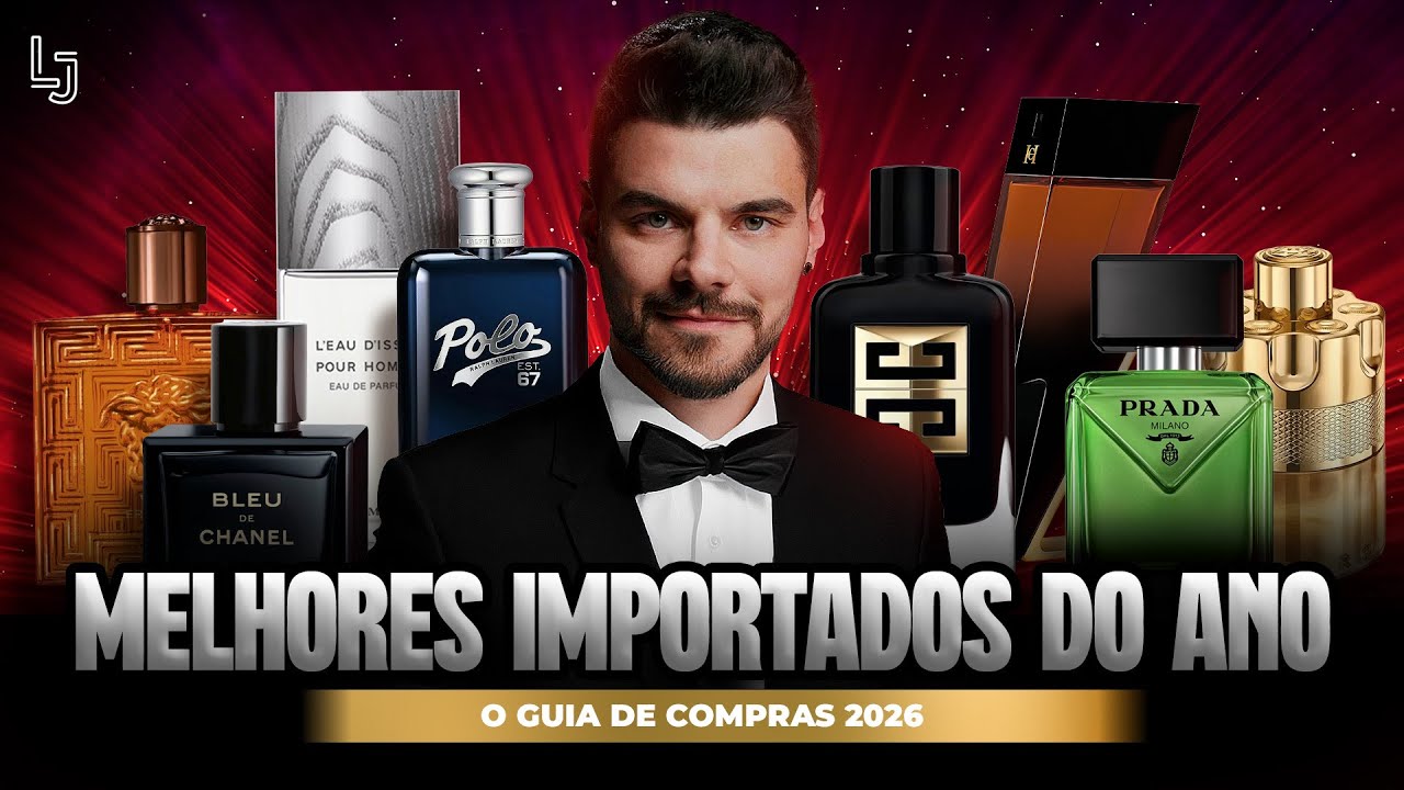 OS MELHORES PERFUMES IMPORTADOS MASCULINOS DO ANO! O Guia OFICIAL de COMPRAS 2026 - LISTA DEFINITIVA