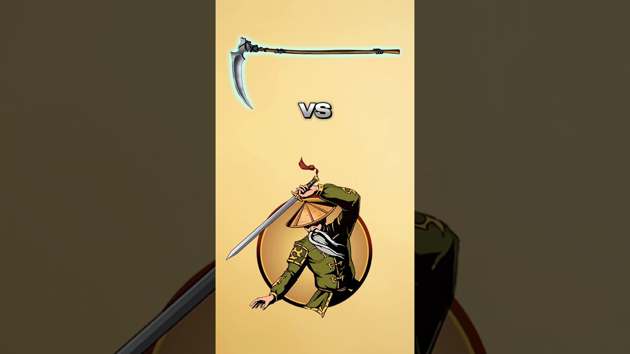SF2 : ACT - II ( GRIM SCYTHE VS BOSS HERMIT ) 12TH WEAPON 🥵🥶💀 #shadowfight2 #shorts #edit