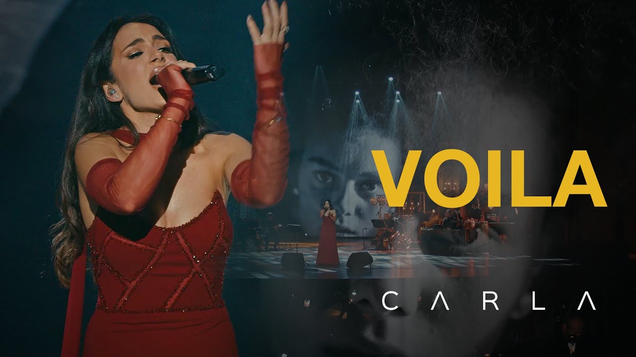 Carla Chamoun Performs &lsquo;Voil&agrave;&rsquo; LIVE | Stunning French Ballad