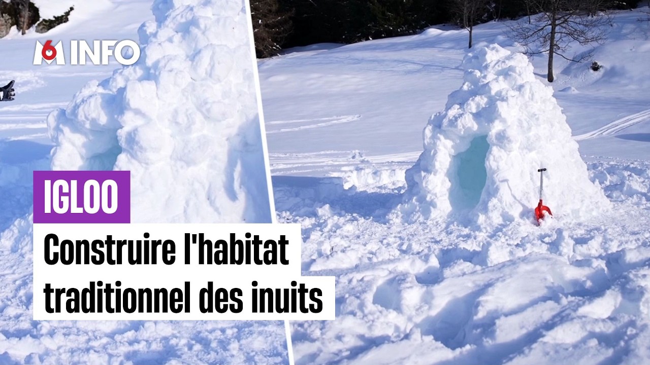 Construire son igloo, une activité pour profiter de la neige