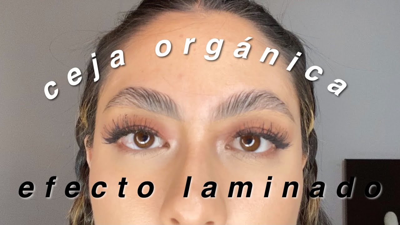 Ceja org&aacute;nica 🌿 | Efecto laminado ✨ | K Shibata