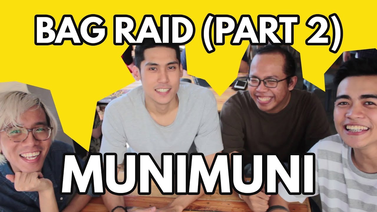 Bag Raid with Munimuni (Part 2) | Jess & Pat's #TanghalianGig