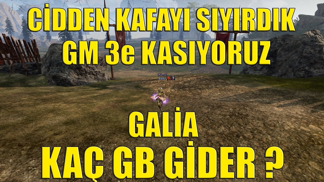 Rise Online Bu Sefer Kafayı Kırdık | Gm 3e Kasıyoruz