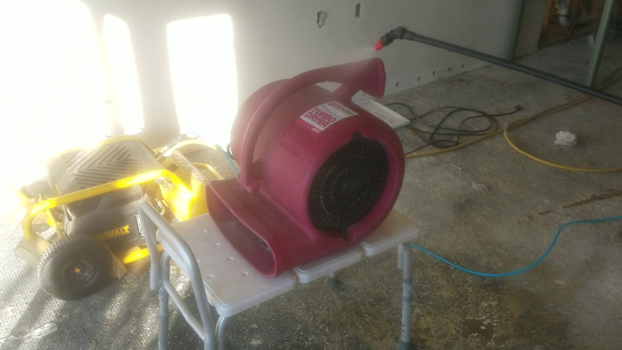 Water Damage Tulsa Cleaning Air Movers