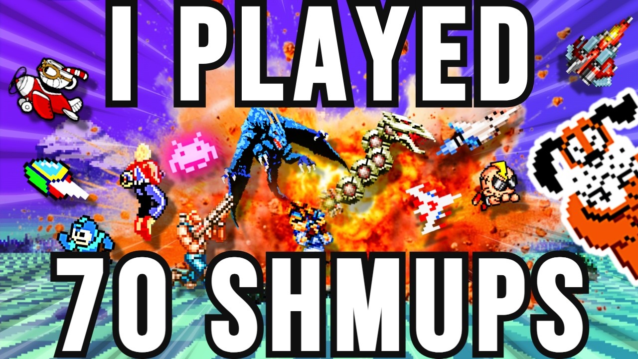 I Played RETRO SHMUPS for FIVE MONTHS... Here Are The Best Ones