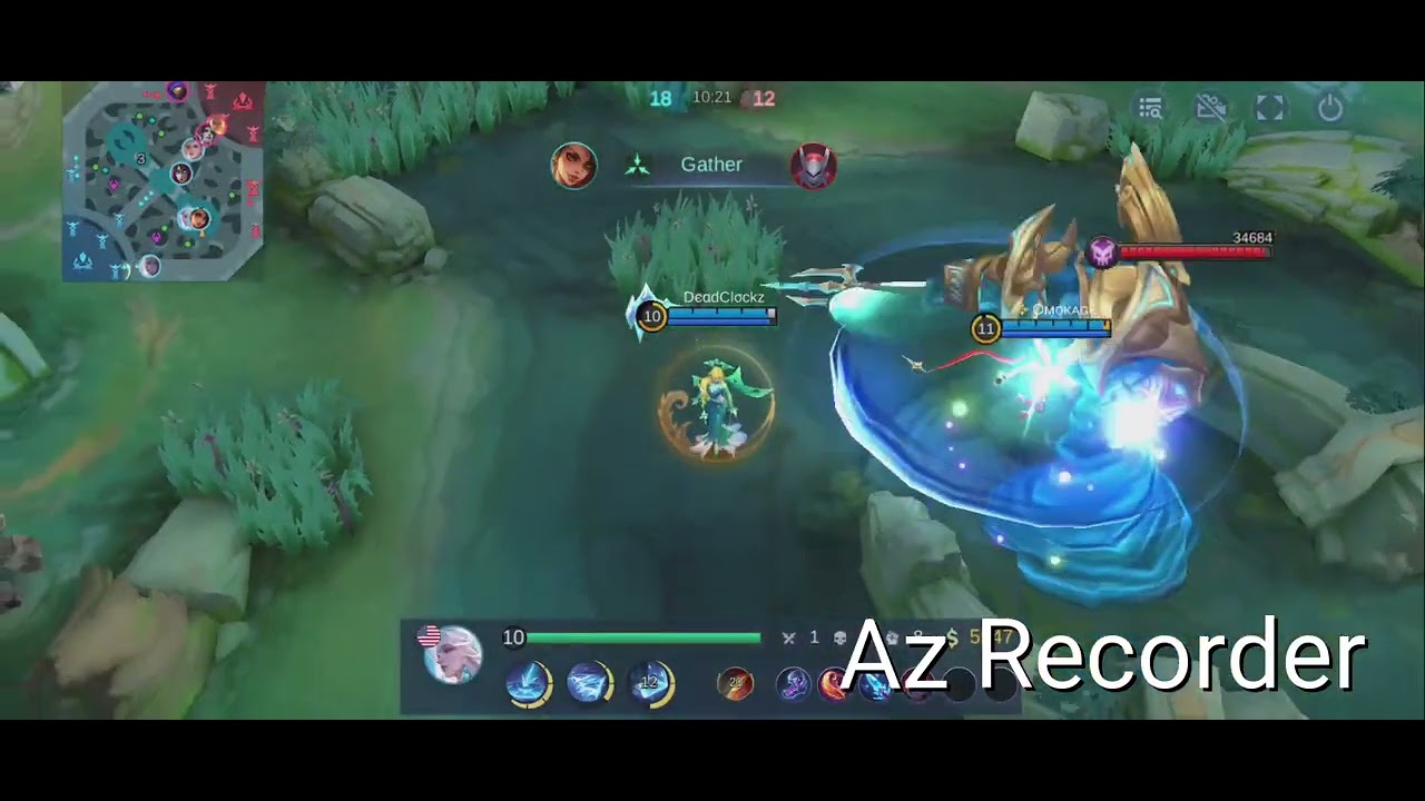 Aurora Mid Full Gameplay #MLBB #MLBBRANKED #MLBBMYTHIC #MYTHIC #NCS #AZACREENRECORDER #AURORA 