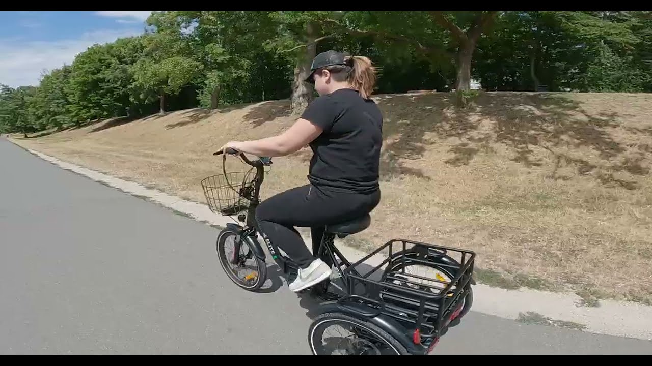 Jorvik Tricycle Jet-E2 - first ride