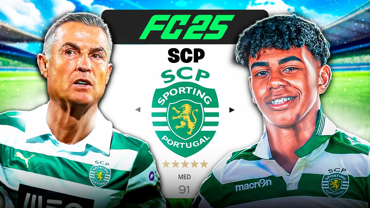¡FICHO A CRISTIANO & LAMINE YAMAL Para Este Equipo en Modo Carrera! FC25