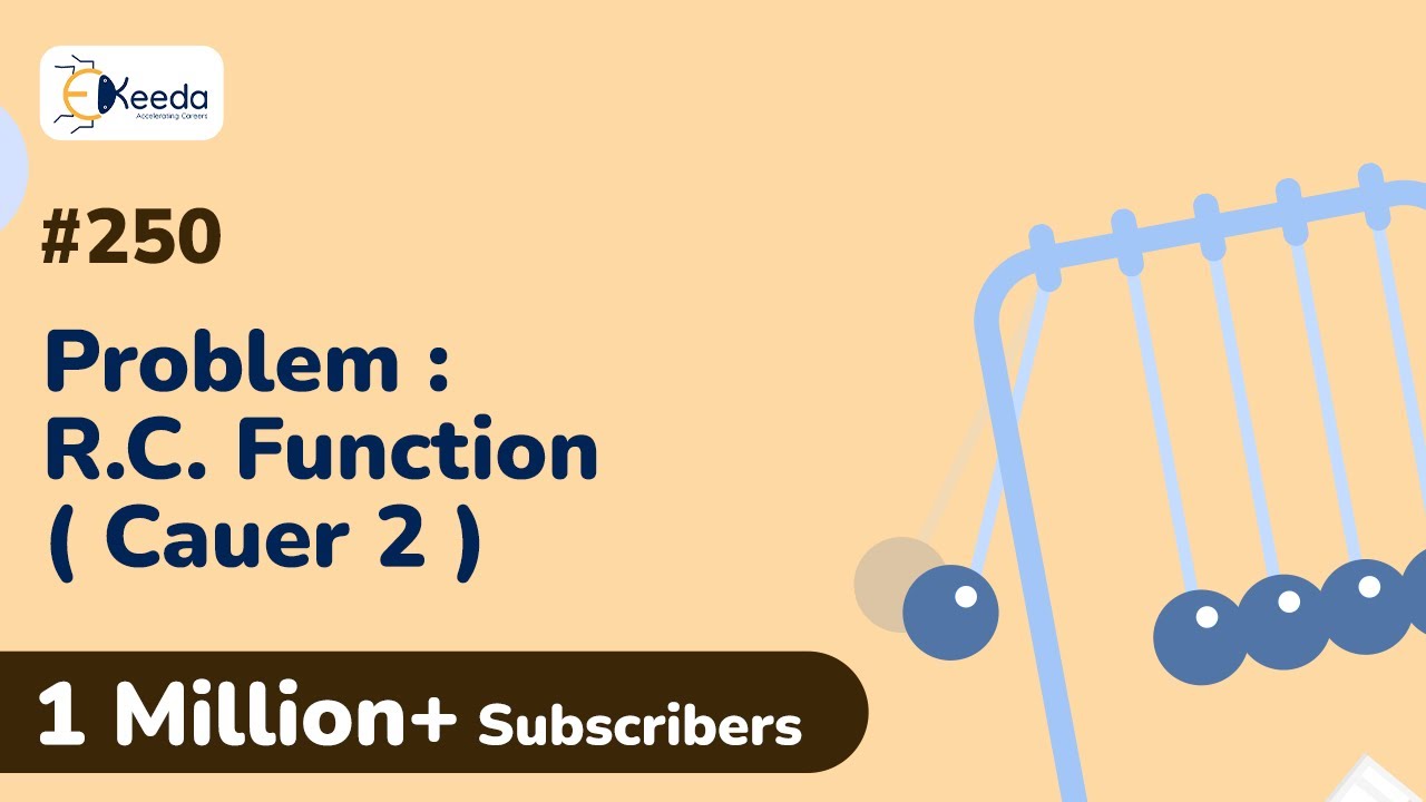 Problem based on R.C. Function ( Cauer 2 ) | Network Synthesis | Circuit Theory and Networks in EXTC