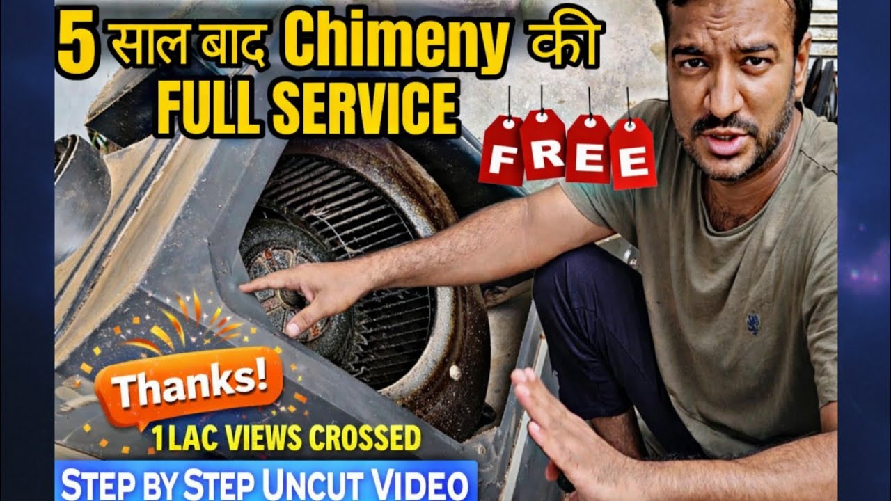 Hindware Kitchen Chimeny kaise Service karen | How to Clean Chimney at Home #chimney #kitchentools
