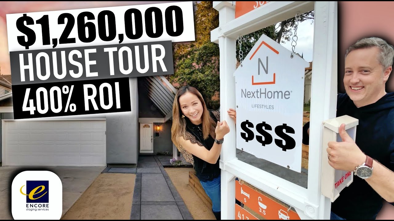$1.2 MILLION House Transformation | House Tour | Bay Area Real Estate 2021