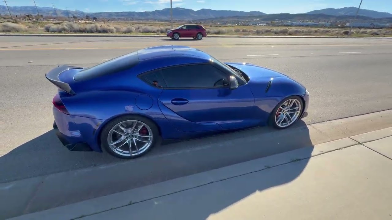MK5 Supra Exhaust Video (First Vlog)