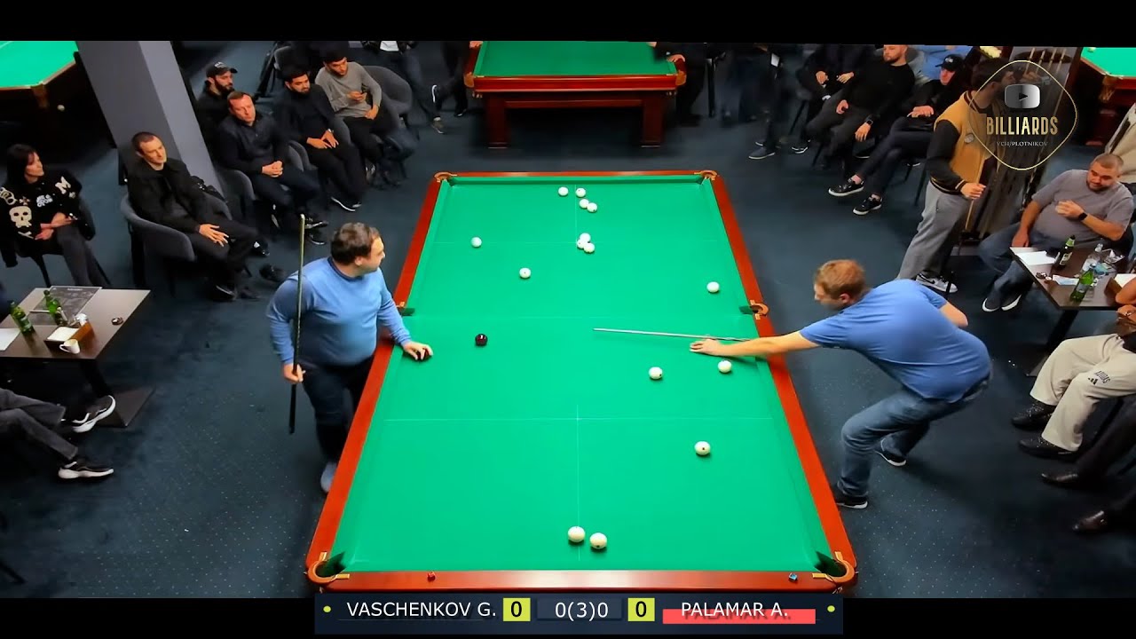 !Матч Реванш! 2025. Паламарь - Ващенков. Бильярд (московская пирамида). Billiards.